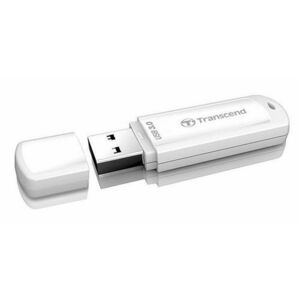 Stick USB Transcend Jetflash 730, 128GB, USB 3.1 (Alb) imagine