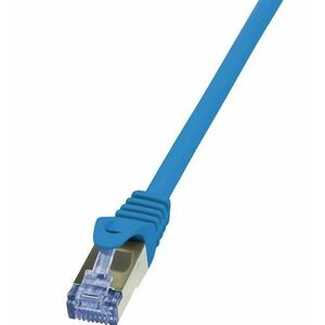 Cablu S/FTP LogiLink CQ3026S, Cat.6A, Patchcord (Albastru) imagine