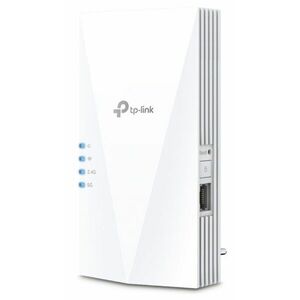 Range Extender Wireless TP-LINK RE500X, Gigabit, Dual Band, WiFi 6, 1500 Mbps, 2 x Antene interne (Alb) imagine
