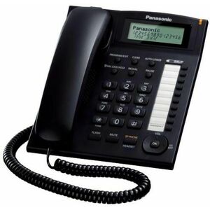 Telefon Fix Panasonic KX-TS880FX (Negru) imagine