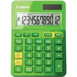 Calculator de birou Canon LS-123K, 12 digiti (Verde) imagine