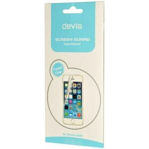 Folie protectie Devia Original DVORFOLFSIPH5BK pentru Apple iPhone 5/5S (1buc fata, 1buc spate) imagine