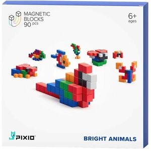 PIXIO Bright Animals - Construcție magnetică imagine