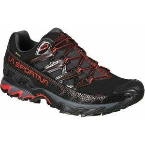 La Sportiva Ultra Raptor II GTX Black/Goji 42, 5 Pantofi trekking de bărbați imagine