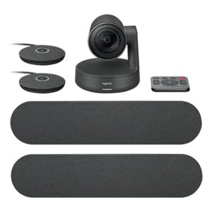 Sistem Videoconferinta Logitech Rally Ultra-HD ConferenceCam Dual Speaker imagine