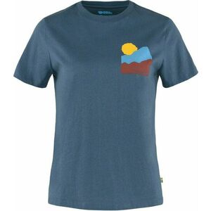 Fjällräven Tricou Nature T-Shirt W Indigo Blue M imagine