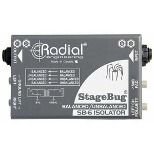Radial StageBug SB-6 imagine