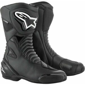 Alpinestars SMX S Waterproof Boots Negru/Negru 36 Cizme de motocicletă imagine