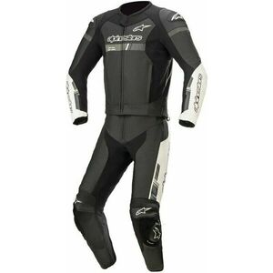 Alpinestars GP Force Chaser Leather Suit 2 Pc Black/White 50 Combinezon de piele 2 piese imagine