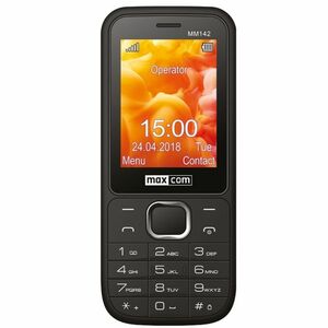 Telefon Mobil Maxcom MM142 Dual SIM Black imagine