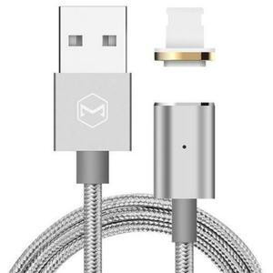 Cablu de date Mcdodo Magnetic, Lightning, 1.2m, 2.4A max (Argintiu) imagine