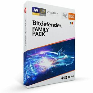 Licenta Retail Bitdefender Family Pack - Protectie anti-malwarecompleta pentru toata familia, Windows, macOS, iOS si Android, valabila 1 an, 15 dispozitive imagine