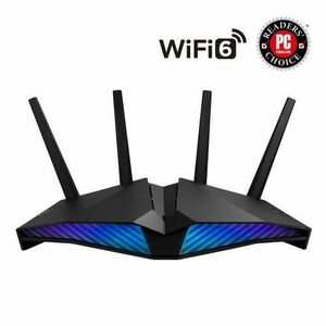 Router Wireless ASUS RT-AX82U AX5400, Dual Band, WiFi 6, Gaming Router, PS5 compatible, Mesh WiFi support, Gear Accelerator (Negru) imagine