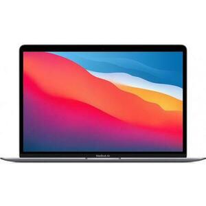 Laptop Apple MacBook Air (Procesor Apple M1 (12M Cache, up to 3.20 GHz), 13.3inch, Retina, 8GB, 256GB SSD, Integrated M1 Graphics, Mac OS Big Sur, Layout INT, Gri) imagine