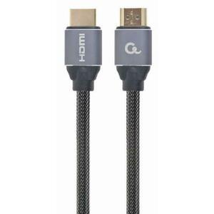 Cablu HDMI Gembird CCBP-HDMI-1M, premium, conectori auriti, rezolutie maxima 4K (3840 x 2160) la 60 Hz, 1 m (Negru) imagine