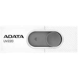 Stick USB A-DATA UV220, 64GB, USB 2.0 (Alb/Gri) imagine