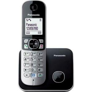 Telefon DECT Panasonic KX-TG6811FXB, Digital, Cordless, Caller ID, Negru imagine