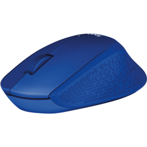Mouse Wireless M330 SILENT PLUS, blue imagine