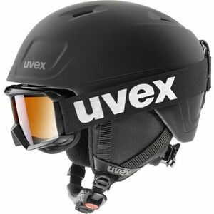 UVEX Heyya Pro Set Pure Black 54-58 cm Cască schi imagine