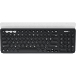 Logitech K780 Multi-Device Wireless Keyboard - DARK GREY/SPECKLED WHITE - US IN imagine