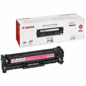 Canon Toner CRG718M, Toner Cartridge for LBP-7200Cdn (2.900 pgs, 5%) CR2660B002AA imagine