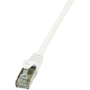 Cablu F/UTP LogiLink CP2061S, Patchcord, CAT.6, 3m (Alb) imagine
