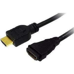 Cablu HDMI LogiLink CH0058, male/female, 5m, standard 1.4 imagine