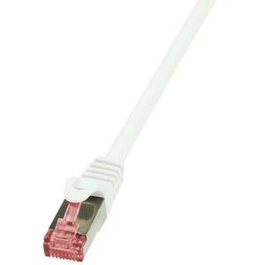 Cablu S/FTP LogiLink CQ2111S, Cat.6, Patchcord, 20 m (Alb) imagine