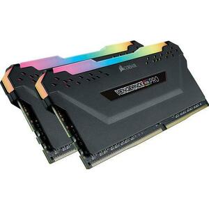 Memorie Corsair Vengeance RGB PRO, 2x8GB, DDR4, 3000 MHz (Negru) imagine