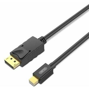 Cablu Monitor Unitek Y-C611BK, miniDisplayPort - DisplayPort, 2 m (Negru) imagine