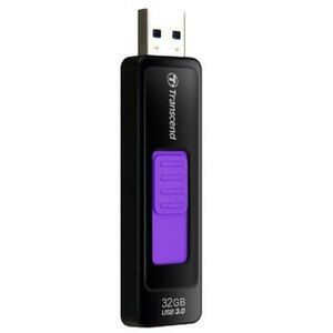 Stick USB Transcend Jetflash 760, 32GB, USB 3.0 (Negru/Mov) imagine