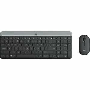 Kit tastatura Logitech MK470 + mouse Logitech (Negru) imagine