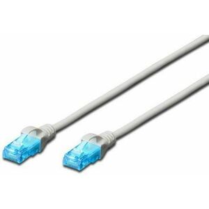 Cablu UTP Digitus DK-1512-200, CAT.5e, Patch, 20 m (Gri) imagine
