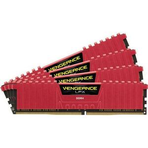 Memorii Corsair Vengeance LPX Red DDR4, 4x16GB, 2133 MHz, CL 13 imagine