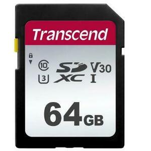 Card de memorie Transcend TS64GSDC300S, SDXC, 64GB, Clasa 10 UHS-I U3 imagine