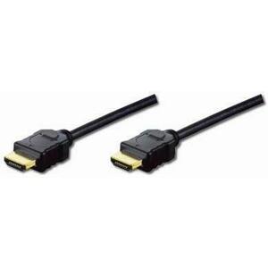 Cablu HDMI - HDMI Assmann HighSpeed AK-330114-030-S, 3m imagine