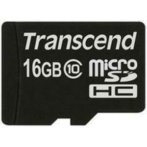 Card de memorie Transcend microSDHC, 16GB, Clasa 10, pana la 23 MB/s imagine