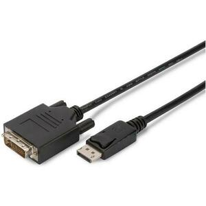 Cablu Video Assmann DisplayPort v1.1a Male - DVI-D Male, 2m (Negru) imagine