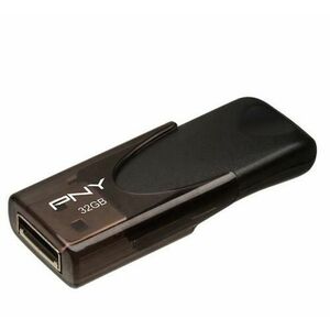 Stick USB PNY Attache, 32GB, USB 2.0 (Negru) imagine