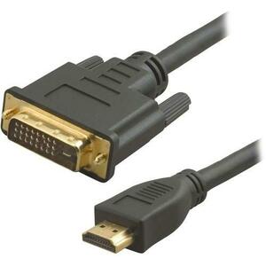 Cablu DVI A - HDMI, 3m imagine