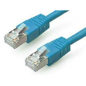 Cablu FTP Gembird PP6-0.5M/B, Patchcord CAT.6, 0.5m (Albastru) imagine