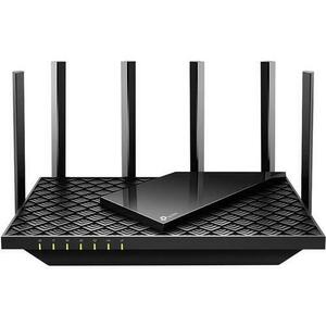 Router Wireless TP-Link Archer AX72, AX5400, Wi-Fi 6, Dual-Band, Gigabit, 6 Antene externe (Negru) imagine