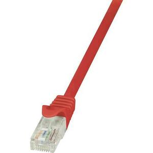 Cablu UTP LOGILINK Cat5e, cupru-aluminiu, 1.5 m, rosu, AWG26, CP1044U imagine