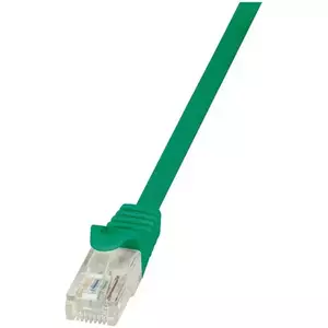 Cablu UTP LOGILINK Cat6, cupru-aluminiu, 1 m, verde, AWG24, CP2035U imagine