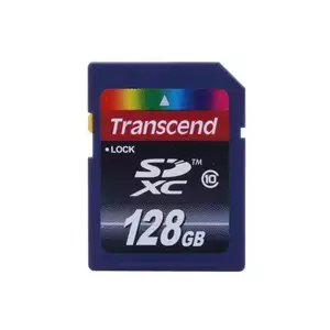 Card memorie Transcend, SDXC, 128GB, Clasa 10 imagine