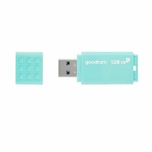 Memorie USB 3.0, 128 GB, Goodram UME3 Care, cu capac, albastra imagine