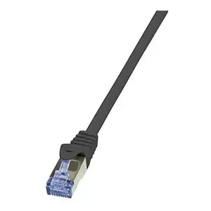 Cablu Patchcord Logilink CQ4073S, S/FTP, Cat6a, 5m, negru imagine
