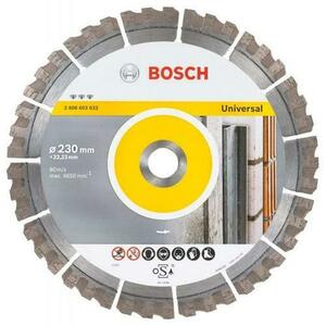 Disc diamantat Bosch Best for Universal 230mm pentru polizor unghiular, taiere universala imagine