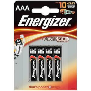 Baterii alcaline AAA Energizer 7638900247893, 1.5V, 4 buc imagine