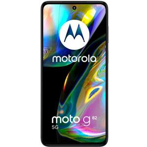 Telefon mobil Motorola Moto g82, Procesor Qualcomm SM6375 Snapdragon 695 5G, OLED Capacitiv touchscreen 6.55inch, 6GB RAM, 128GB Flash, Camera Tripla 50+8+2MP, 5G, Wi-Fi, Dual SIM, Android (Alb) imagine